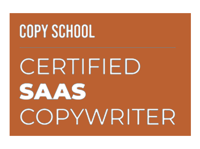 Certified SaaS Copywriter